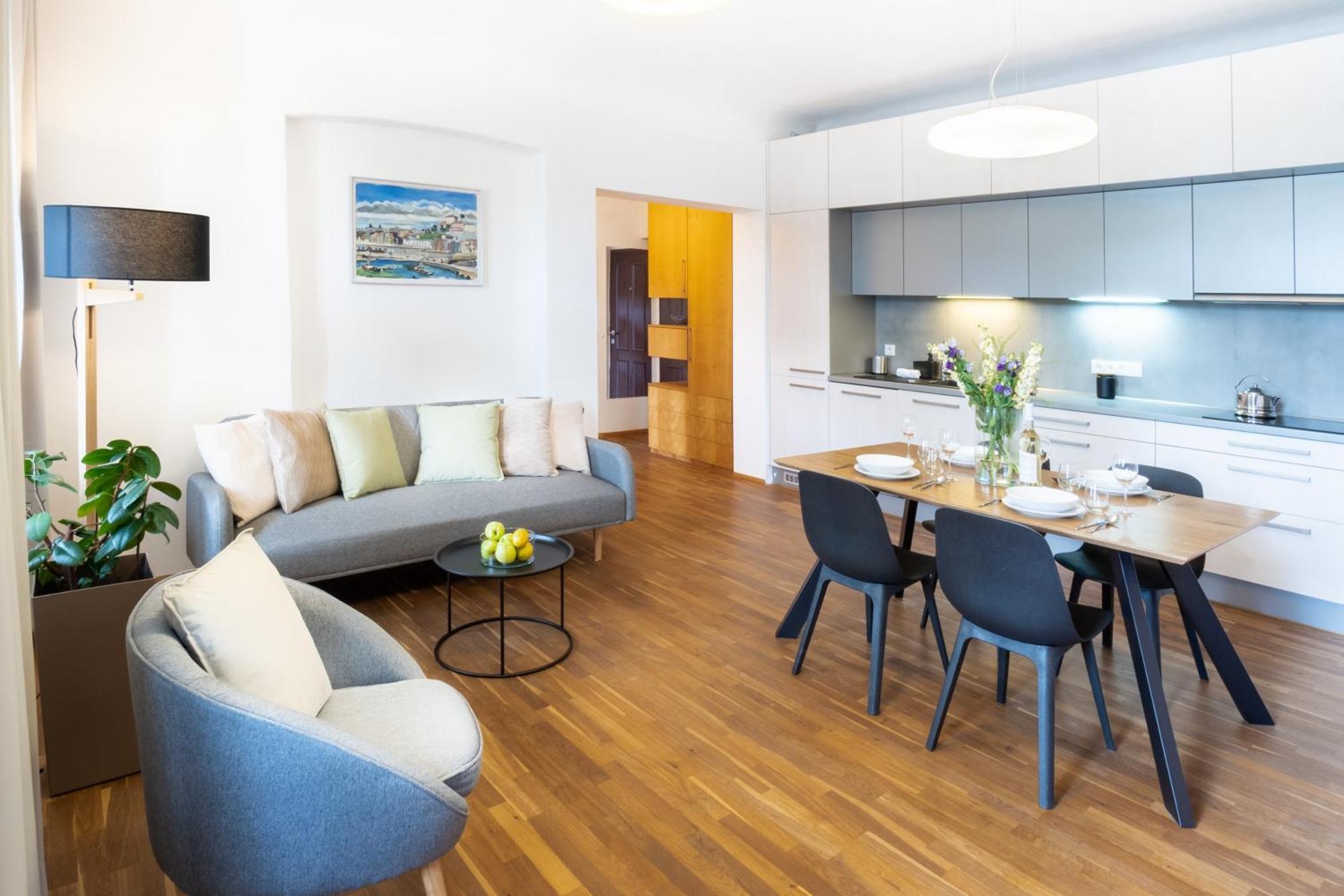 River View Apartment Прага Екстериор снимка